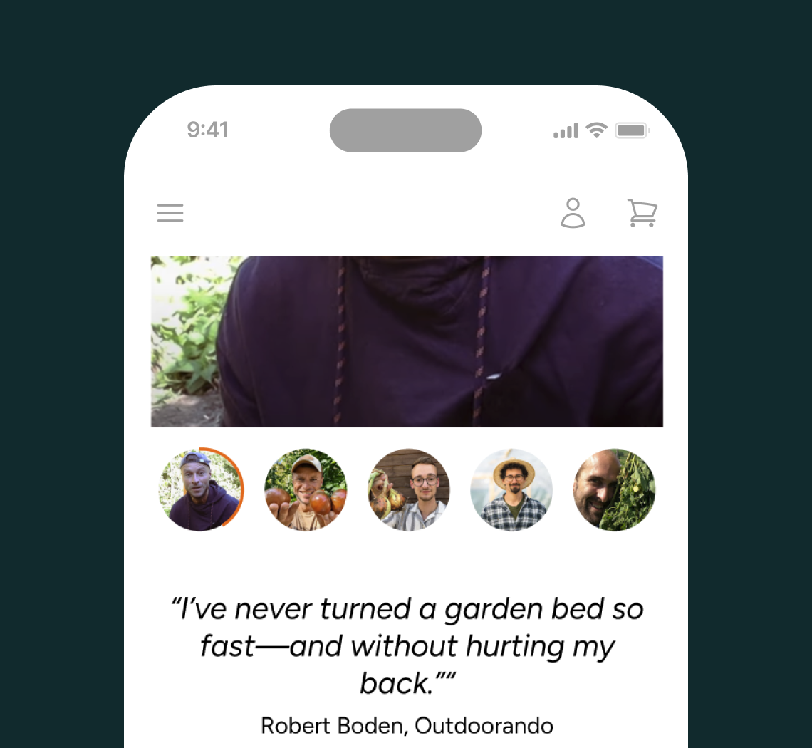 Video Testimonial Section